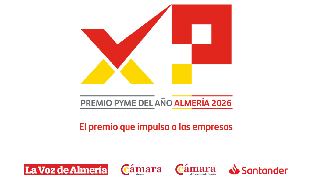 Almeria Banner Santander X 1 - La Cámara de Almería y Banco Santander convocan el Premio Pyme del Año 2026 en su décimo aniversario