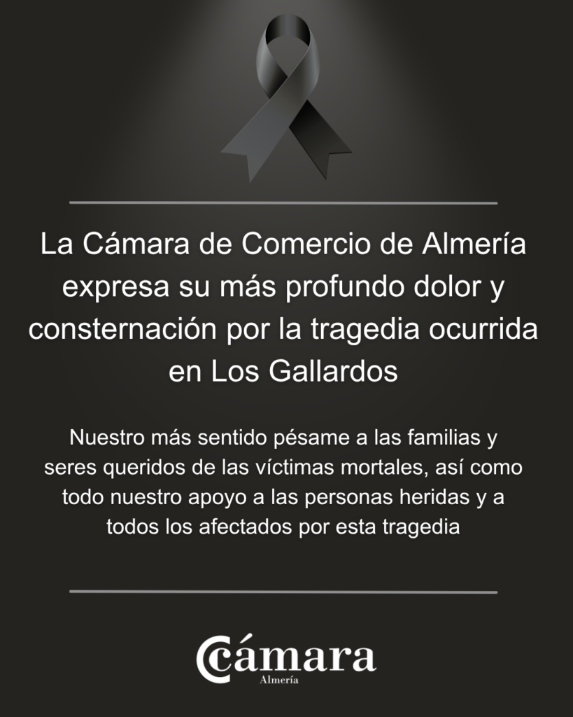 Luto incendio Los Gallardos 3 - La Cámara de Comercio de Almería expresa su profundo dolor por la tragedia de Los Gallardos